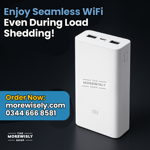 Wi-Fi High-capacity Portable Router Power Bank 20,000mah (Intelligent Power Management)
